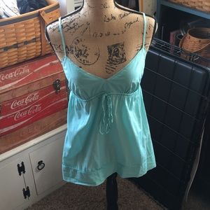 Turquoise tank top by Gap